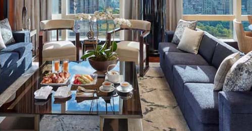 Mandarin Oriental hotel room