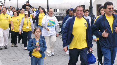 The Annual Arthritis Walk drew men and women, young and old. Arthritis can impact anyone.