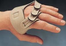 Ulnar drift splint.
