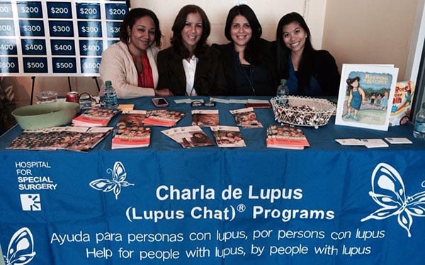 Charla de Lupus event table