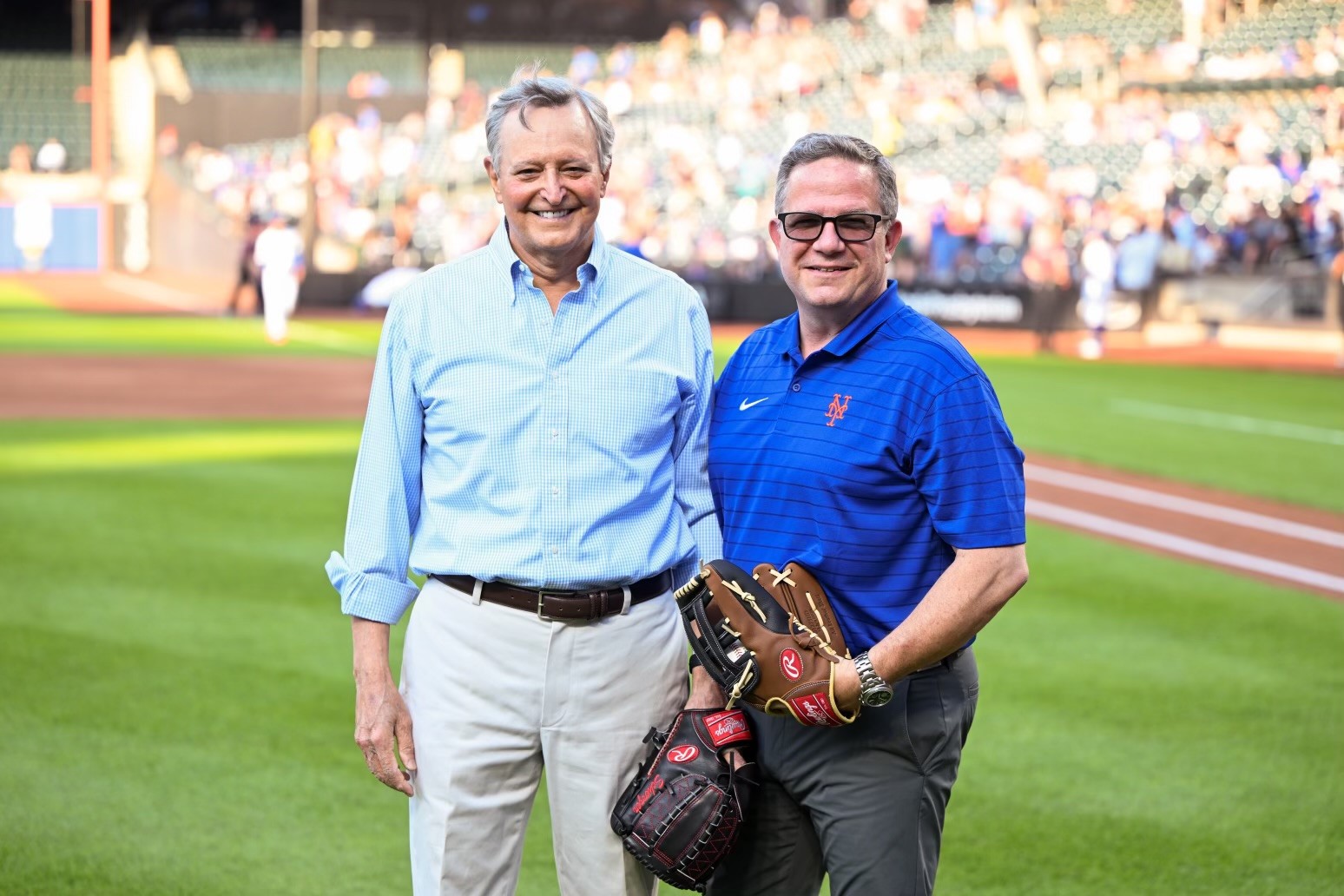 Dr. Cammisa at baseball game