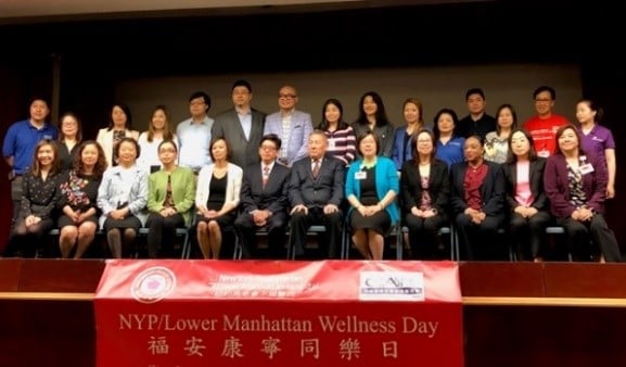 Members of LANern at NYP Wellness Day