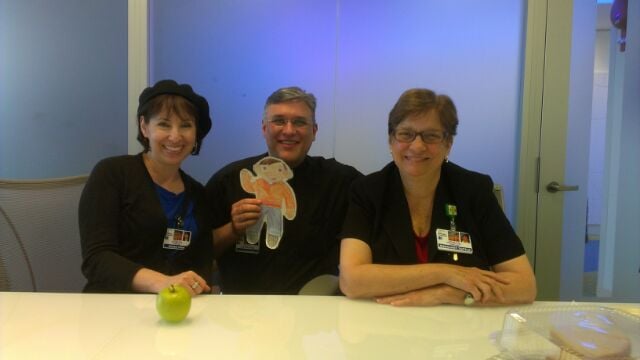 Image - Chaplain Margo, Father David and Chaplain Margaret