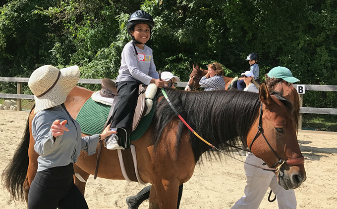 HSS Adaptive Sports Academy at Endeavor Therapeutic Horsemanship in Mount Kisco 