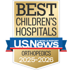 Graphic: Best Children's Hospital badge